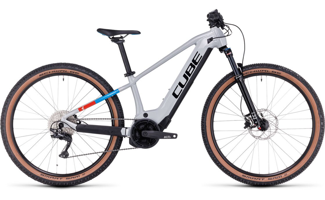 Cube Reaction Hybrid Rookie SLX 400 - 400 Wh - 27,5 Zoll - Diamant