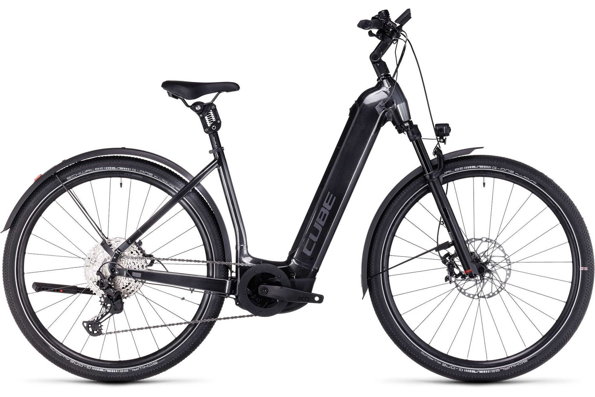 Cube Nuride Hybrid SLT 750 Allroad - 750 Wh - 28 Zoll - Tiefeinsteiger - 2023 – Bild 3