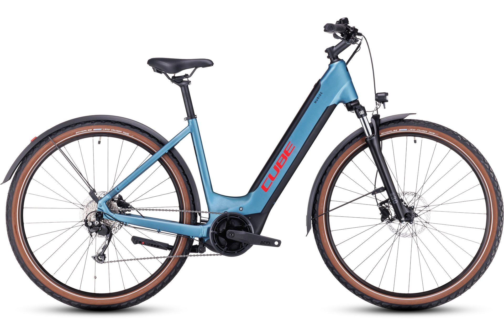 Cube Nuride Hybrid Performance 625 Allroad - 625 Wh - 28 Zoll - Tiefeinsteiger - 2023 – Bild 2