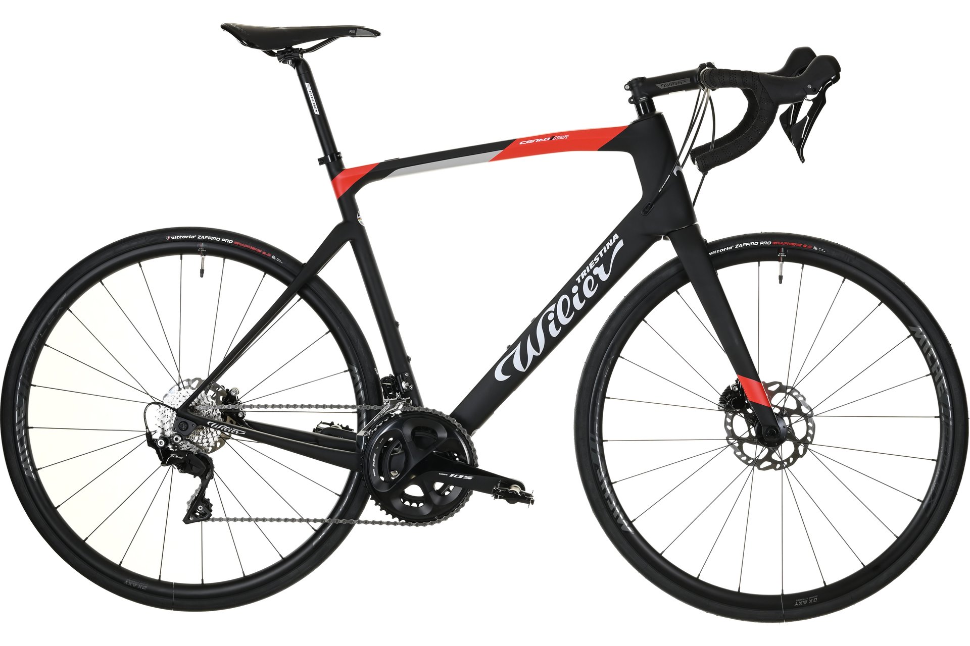 Wilier Cento1 NDR Disc - 105 - Miche Reflex - 28 Zoll - Diamant - 2023