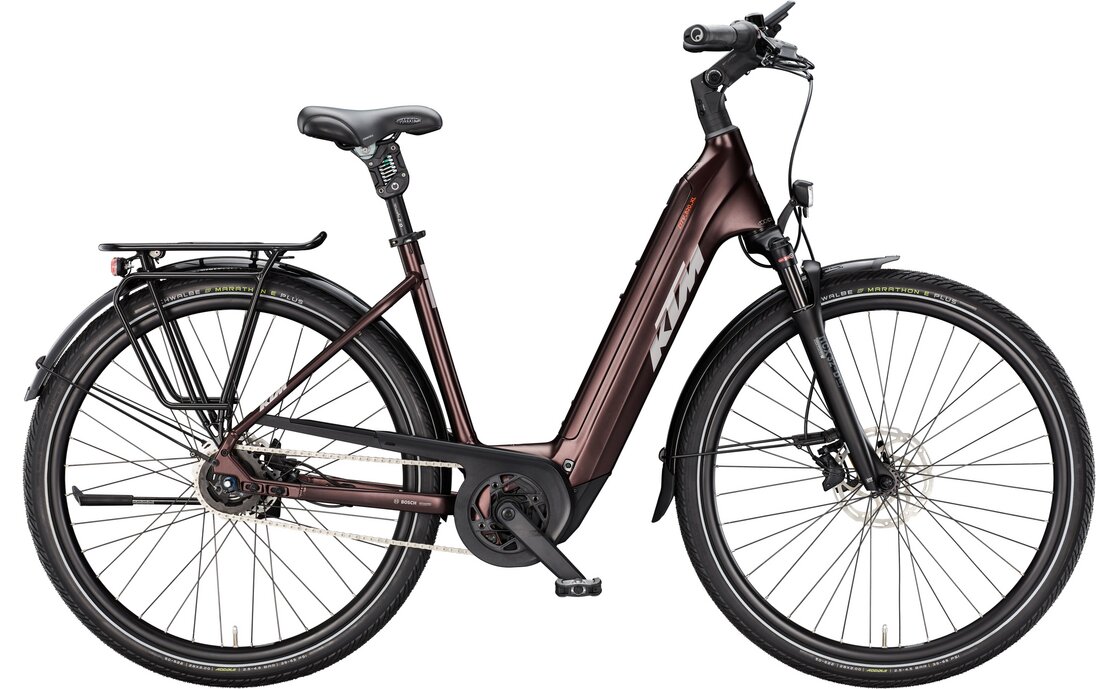 KTM Macina City 820 XL - 800 Wh - 29 Zoll - Tiefeinsteiger - 2025 - Rot